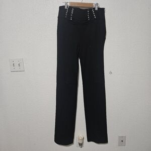 I Am Gia high rise pants goth pants stretch size medium